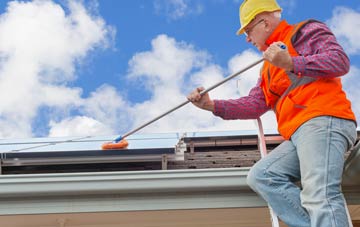 Claybrooke Magna soft wash roof cleaning